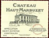 Château Haut-Marbuzet, Jahrgang 2015  0,75 ltr.